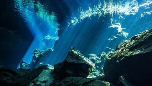 Cenote tauchen