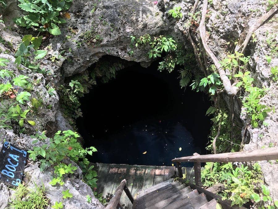 Cenote 7 Bocas entrance2